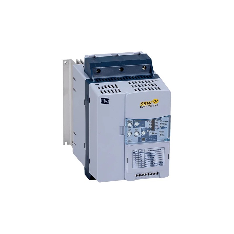 Arrancador Suave WEG SSW07 45A 220-575V Bypass Integrado | ISB Argentina